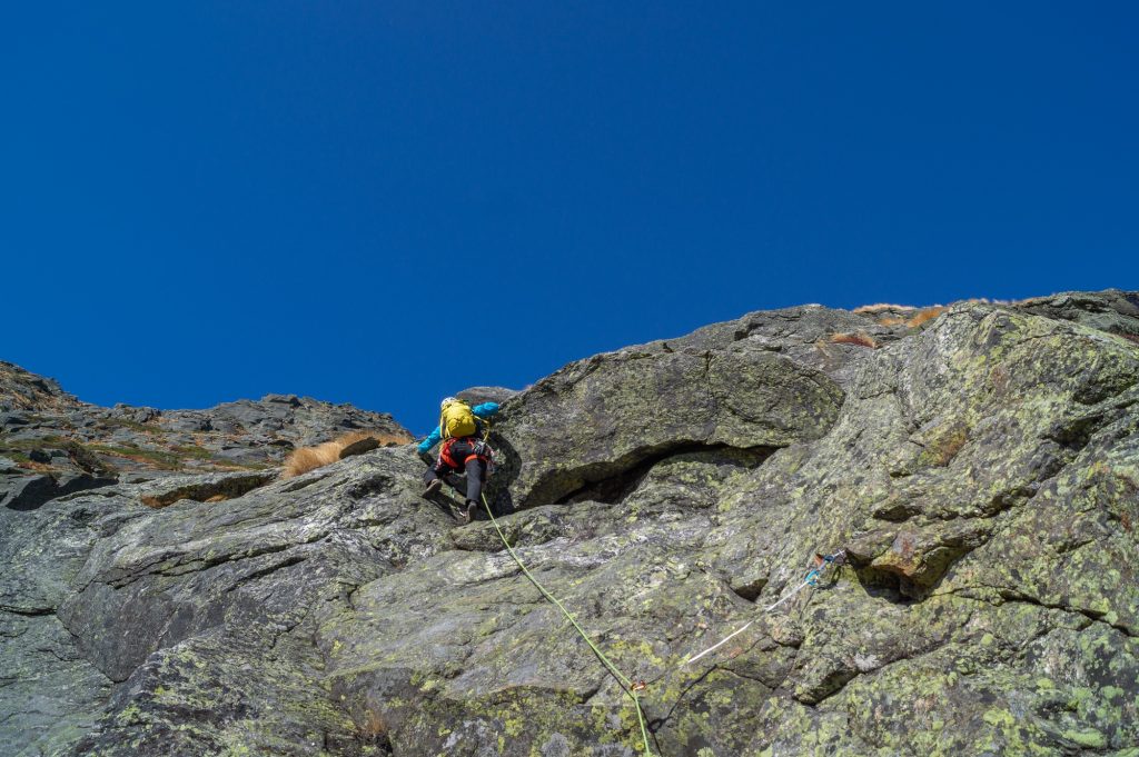 Rock climbing Henderson Ridge 