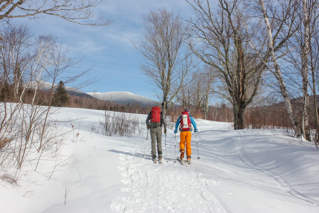 Backcountry skiing a New Hampshire 4,000 footer 