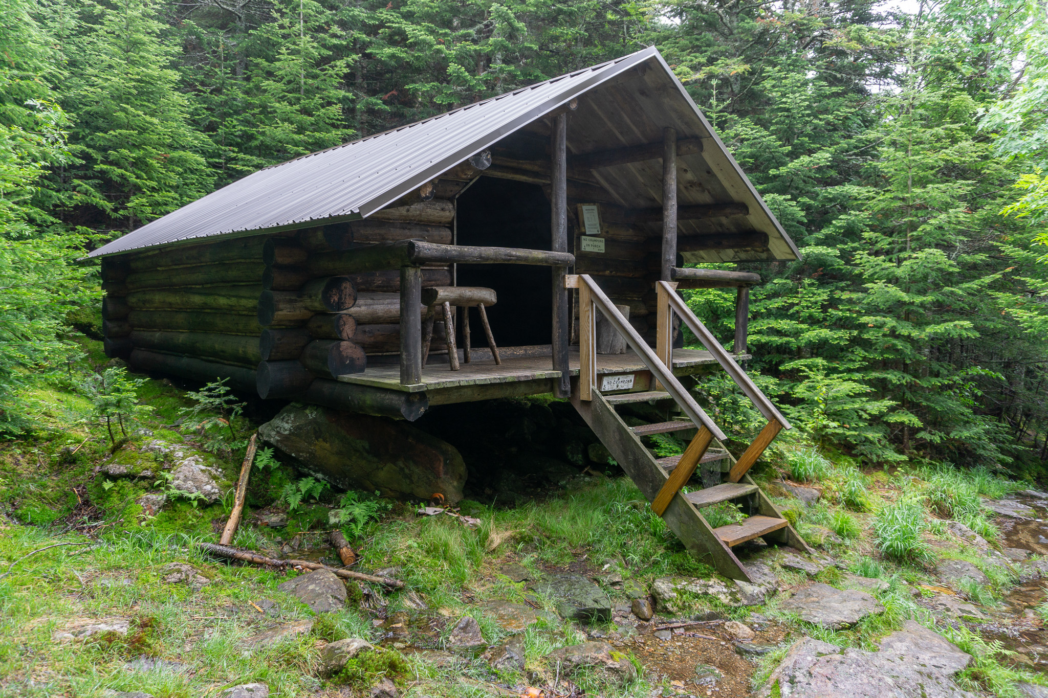Randolph Mountain Club Log Cabin 