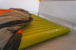 Exped Sleeping Pads in a Tent
