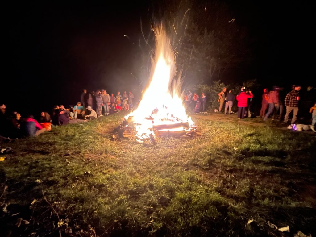 Bonfire at the Craggin' Classic 