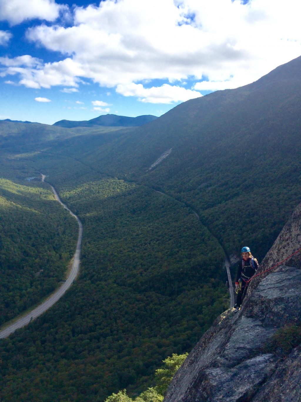 No crowds, no problem on the Granite State's lesser known crags and cliffs 